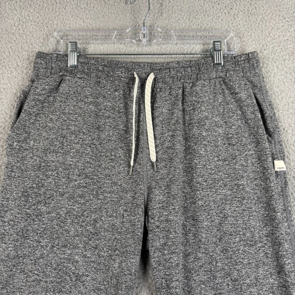 Vuori Performance Jogger XL DreamKnit Lounge Athleisure Heathered Grey Waist 33 - Picture 3 of 9
